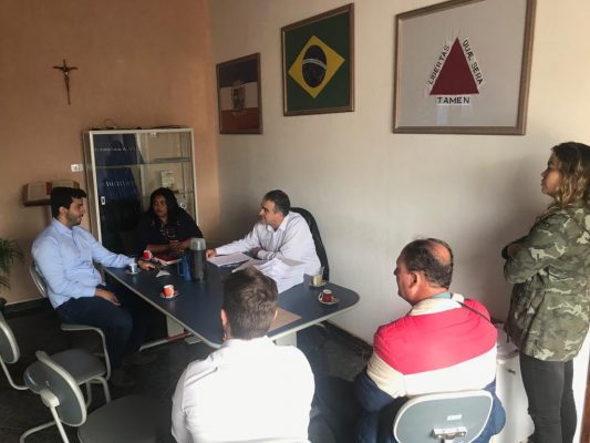 Deputado visita Cristiano Otoni