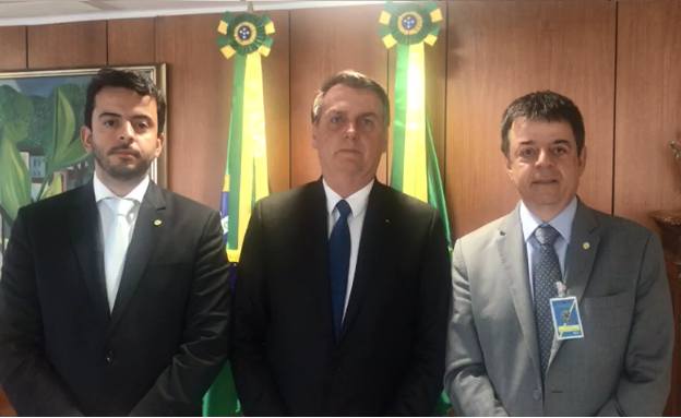 Pinheirinho e Toninho Pinheiro se reúnem com Bolsonaro