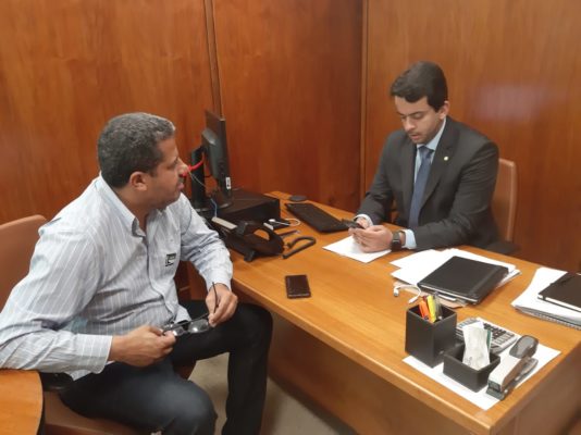 Prefeito Marquinho e deputado Pinheirinho